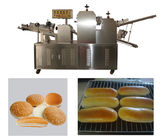 Çift makaralar Ekmek Hamur Hot Dog Bakery Üretim Hattı için Makinası