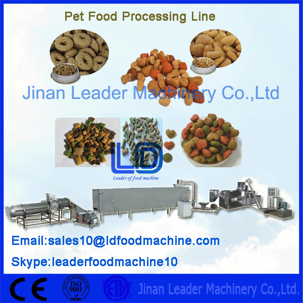Kuş Köpek Kedi Balık Pet Gıda İşleme Hattı Et Meat / Soya Meal